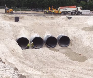 Construction of multiple pods